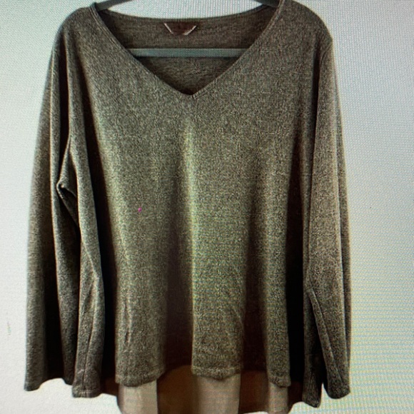V-Neck Knit Sweater - Picture 1 of 1